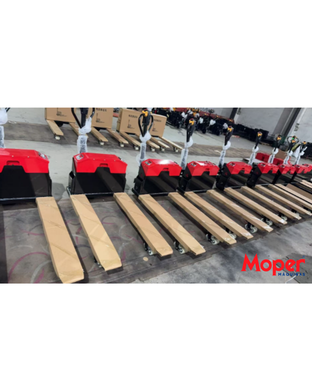 Paleteira Moper® Elétrica 1,5 Toneladas