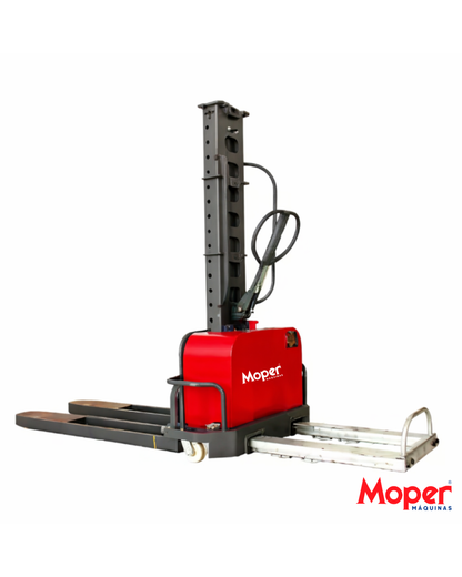 Paleteira Moper® Elevatória Semi-Elétrica 1 Tonelada