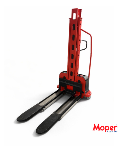 Paleteira Moper® Elevatória Semi-Elétrica 1 Tonelada